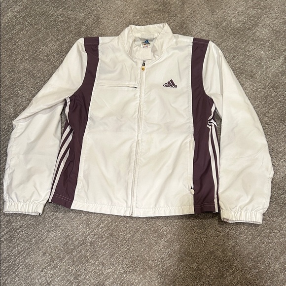 Adidas Women's Purple and White Track Pants & Jacket - Picture 2 of 10